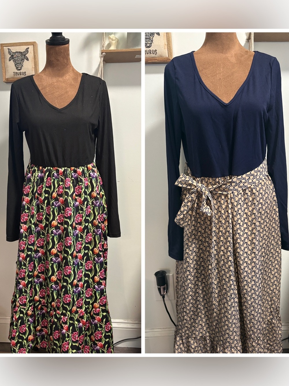 Versatile V-Neck Maxi Dress Bundle NWT